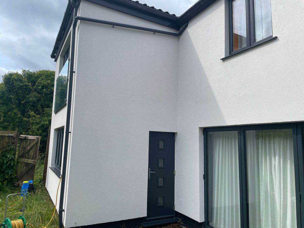after cleaning render sutton uk